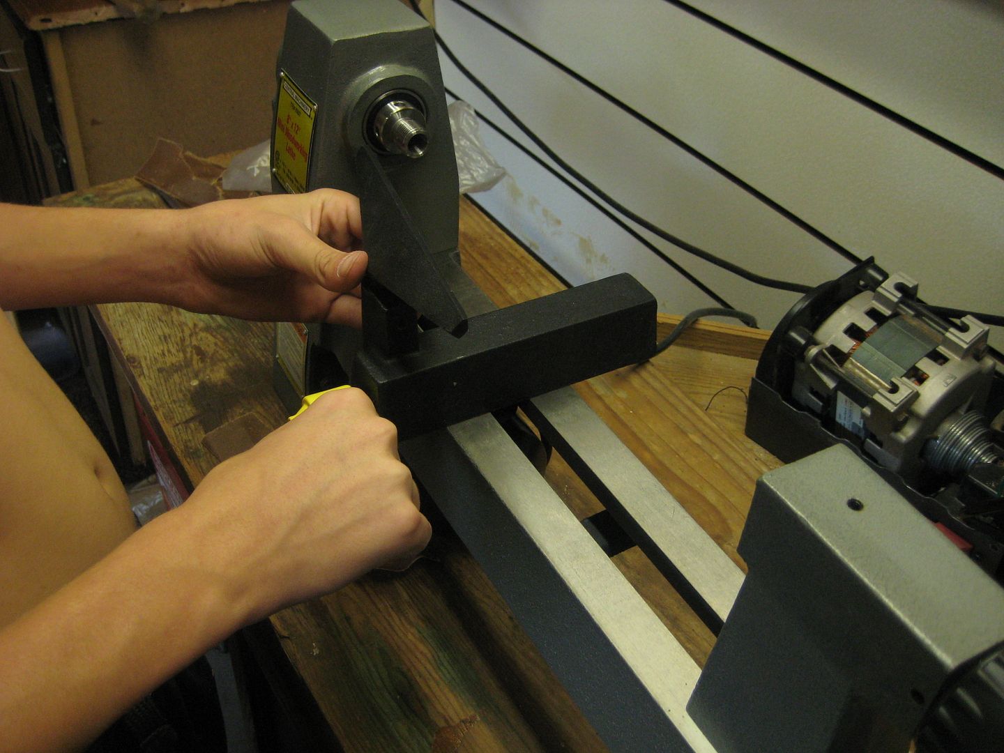 Harbor Freight 8" x 12" Bench Top Wood Lathe Woodworking Talk